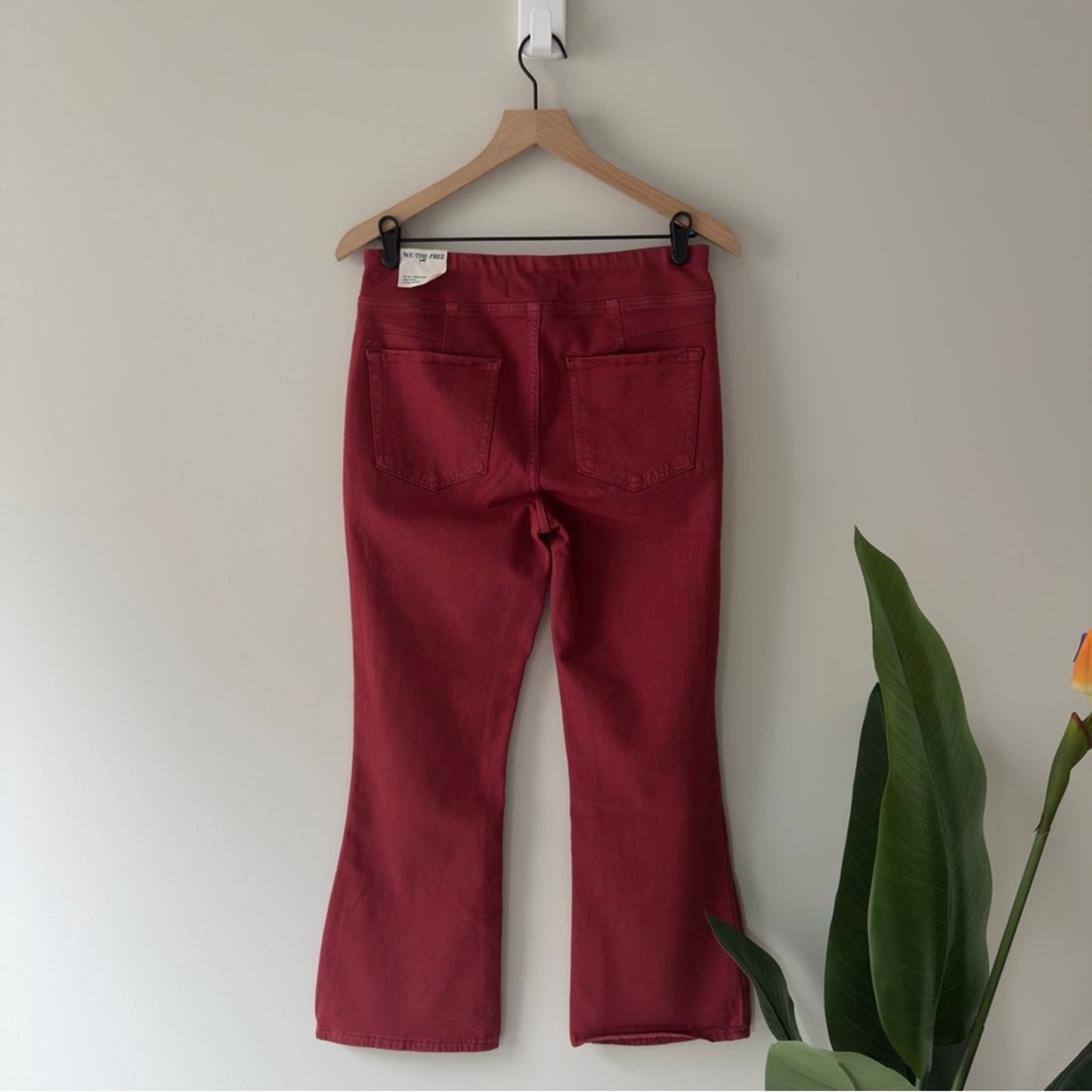 Free People We The Free In My Feelings Cropped Slim Flare Jeans Bootcut mid rise