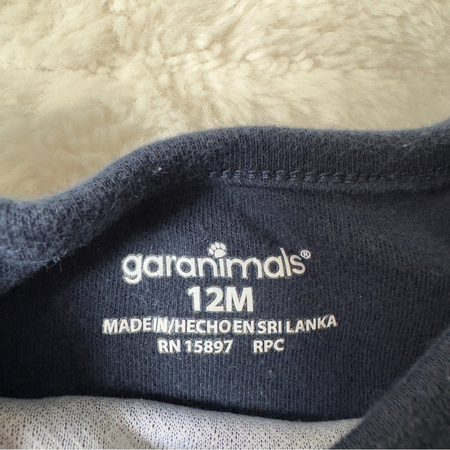 Garanimals Baby Onesies One Pieces lot Navy Poodle Purple striped Mustard bunny