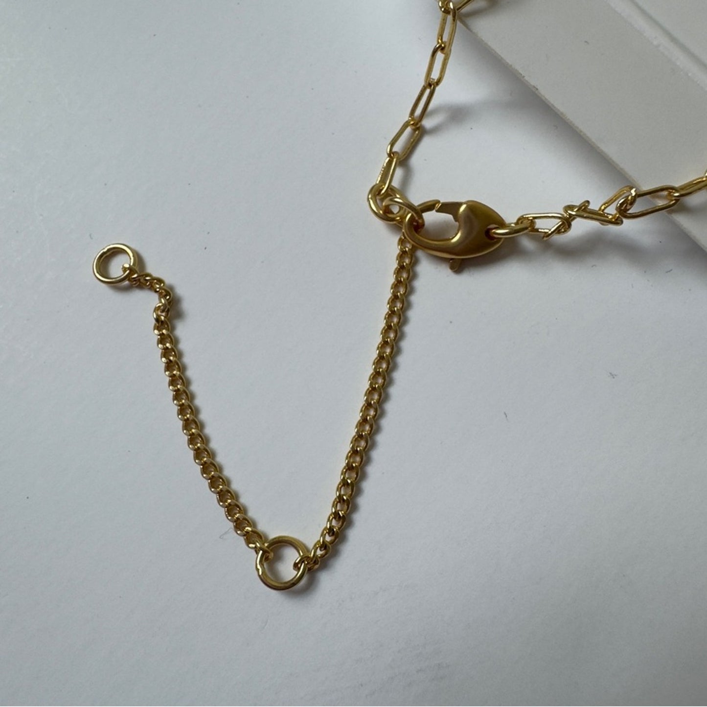 House of Harlow 1960 14KT Gold Pleated Brass Spiral Seashell Necklace Chain Hook