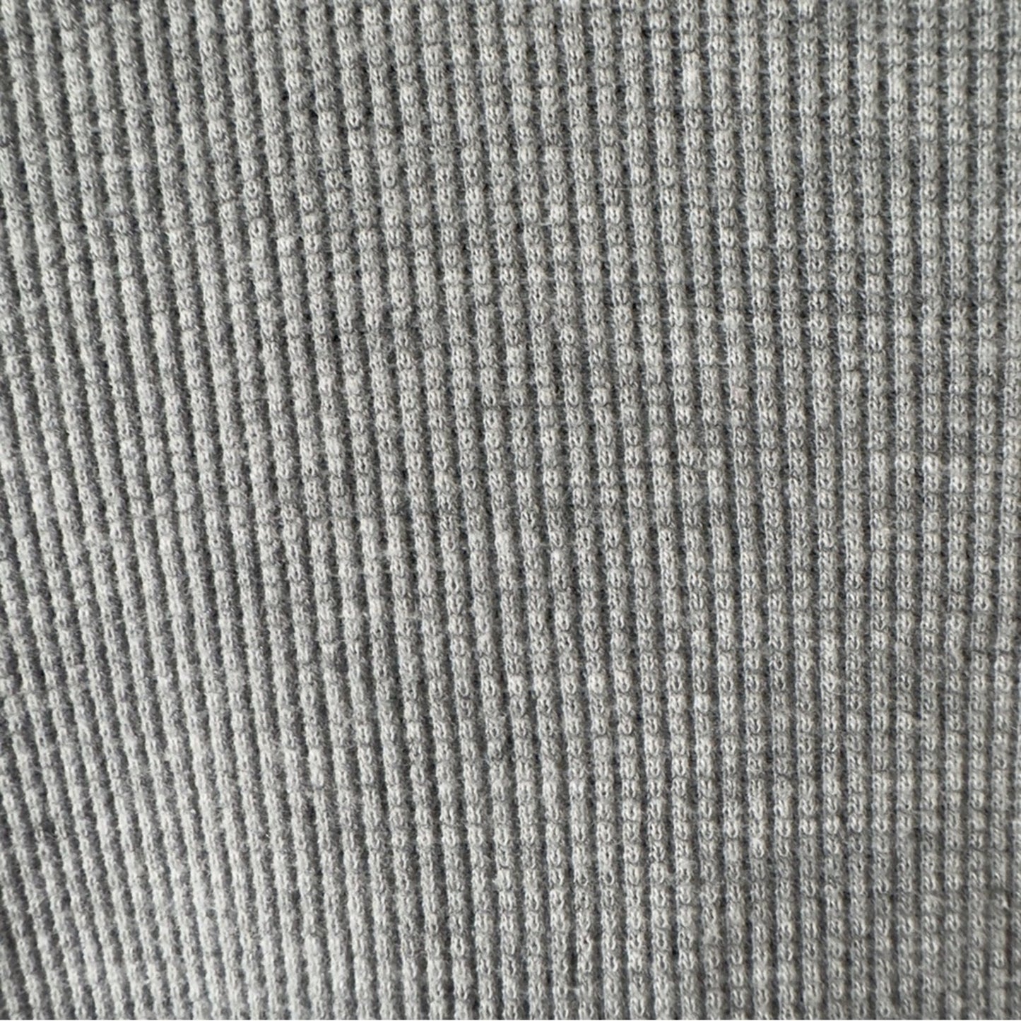Eileen Fisher Mock Neck Gray Knit Top slit hem ribbed solid minimalist casual S