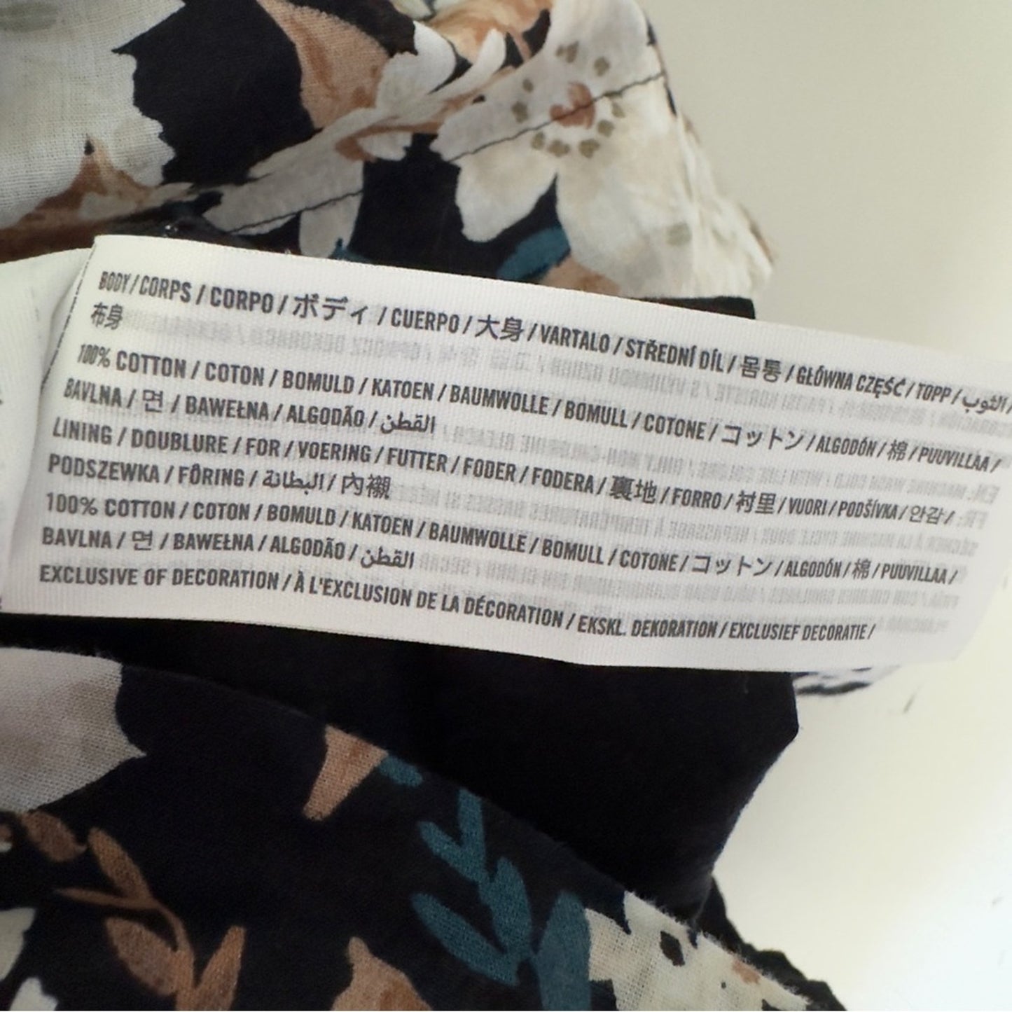 Abercrombie & Fitch 100% Cotton Tiered Floral Maxi Dress Adjustable Spaghetti S