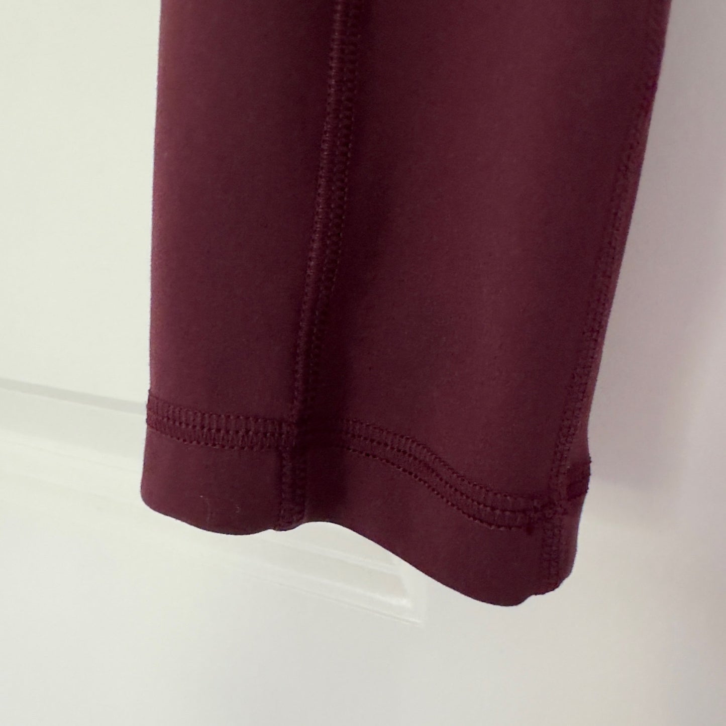 Lululemon Invigorate High-Rise Tight 25" in Red Merlot training Everlux leggings