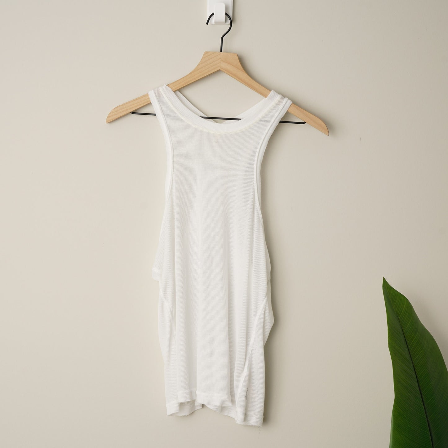Free People FP Movement Ribbed Racerback Tank Top Athletic Sleeveless Solid EUC