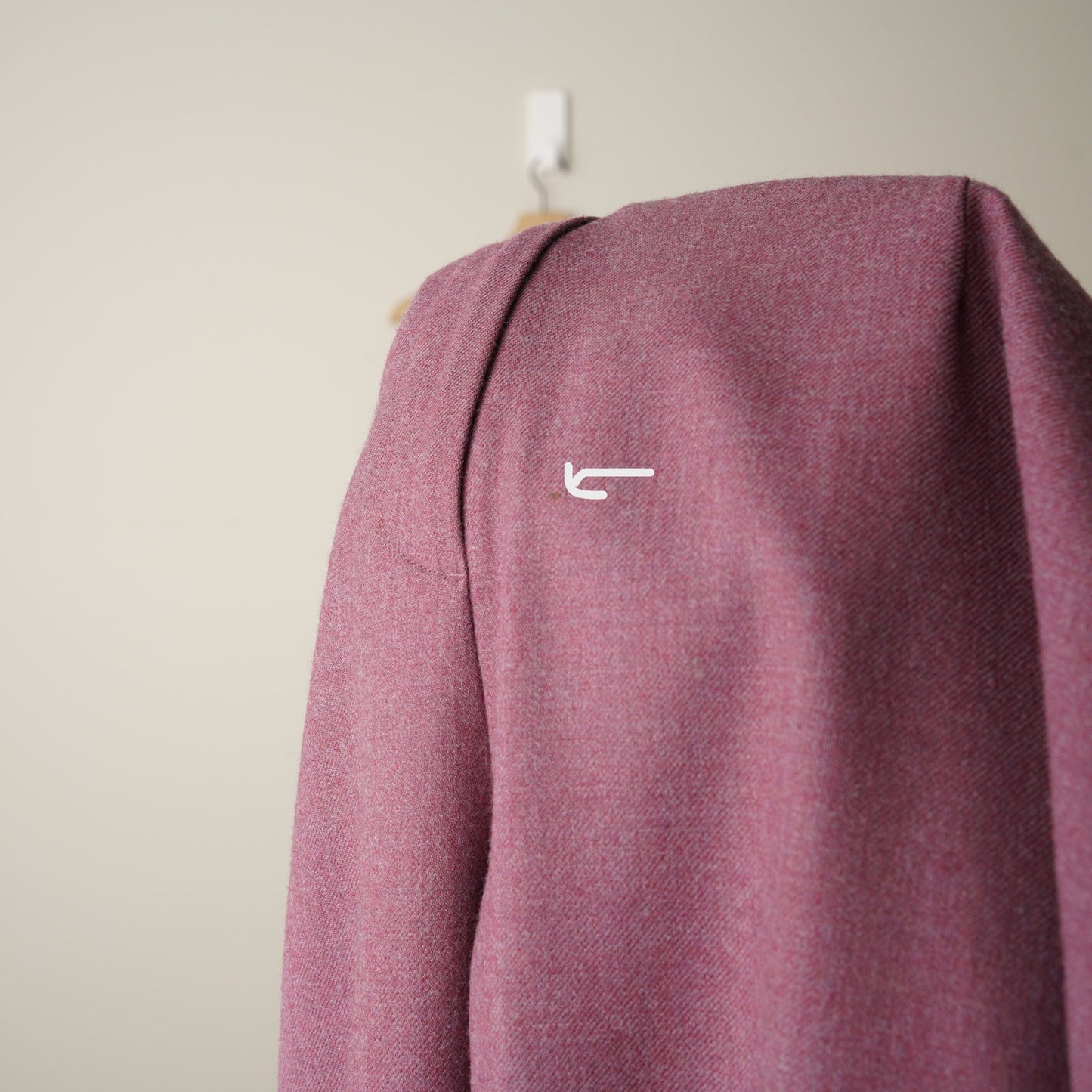 Vintage 90s Pendleton 100% Virgin Wool Pants Plum Pockets Zip Hook Eye Solid 14