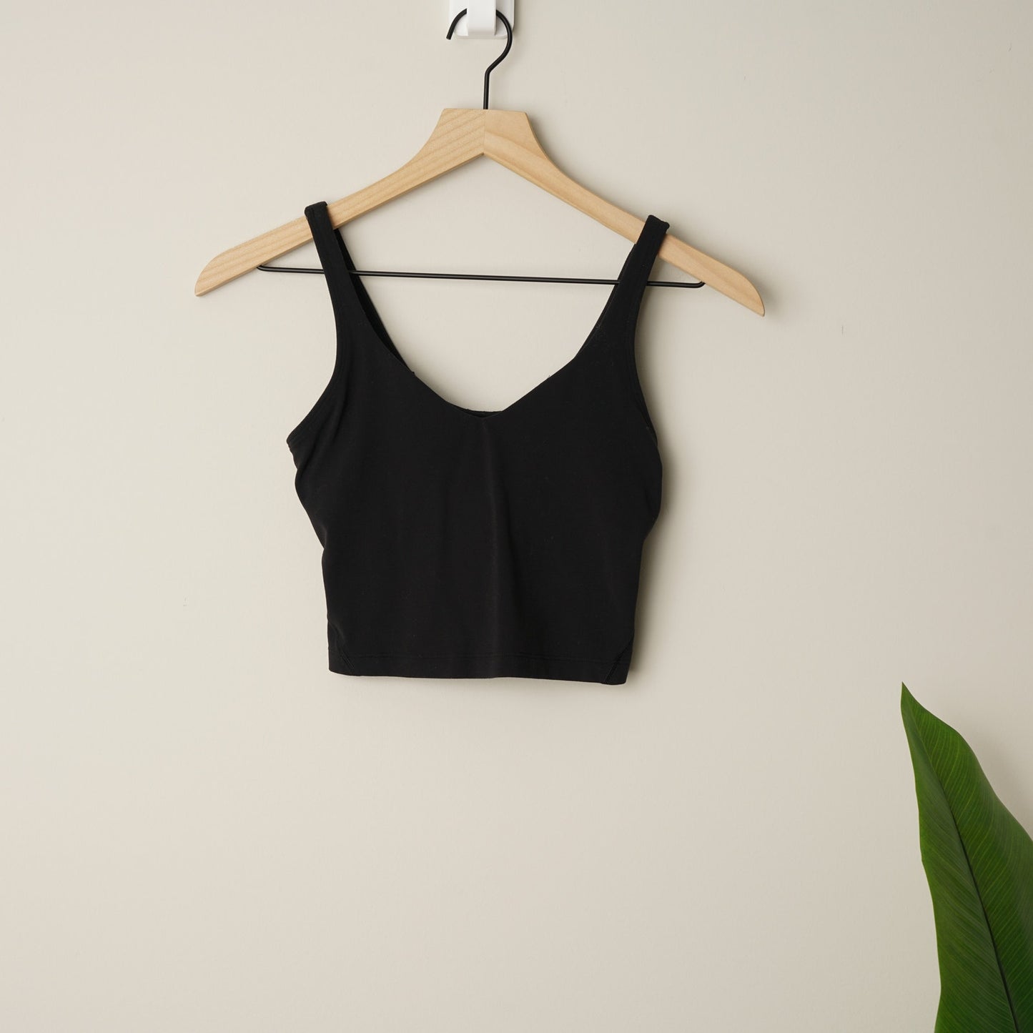 Lululemon Align Tank in Black Stretch Yoga Solid Athletic Sleeveless Top Cropped