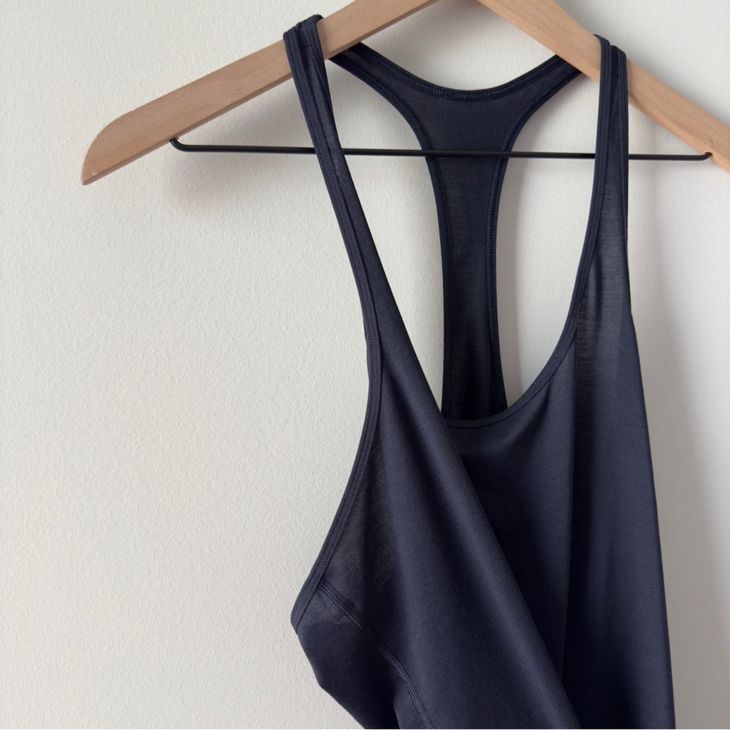 Lululemon Tech Mesh Singlet in Naval Blue Tank Top Relaxed Sleeveless Racerback