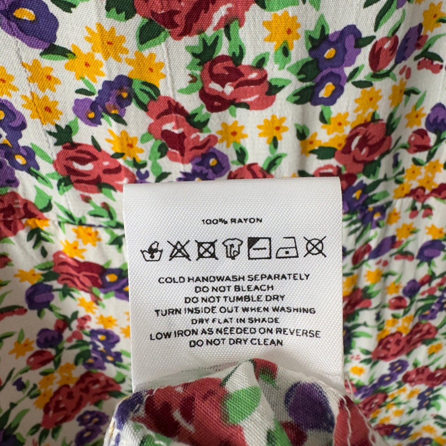 Faithfull the Brand Emilia Midi Dress in Lumina Floral Print grandmacore ruffle