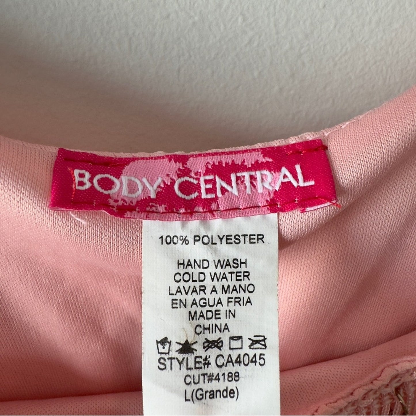 Vintage Y2K Body Central Pink Layered Fringe Camisole Tank Top Spaghetti Strap