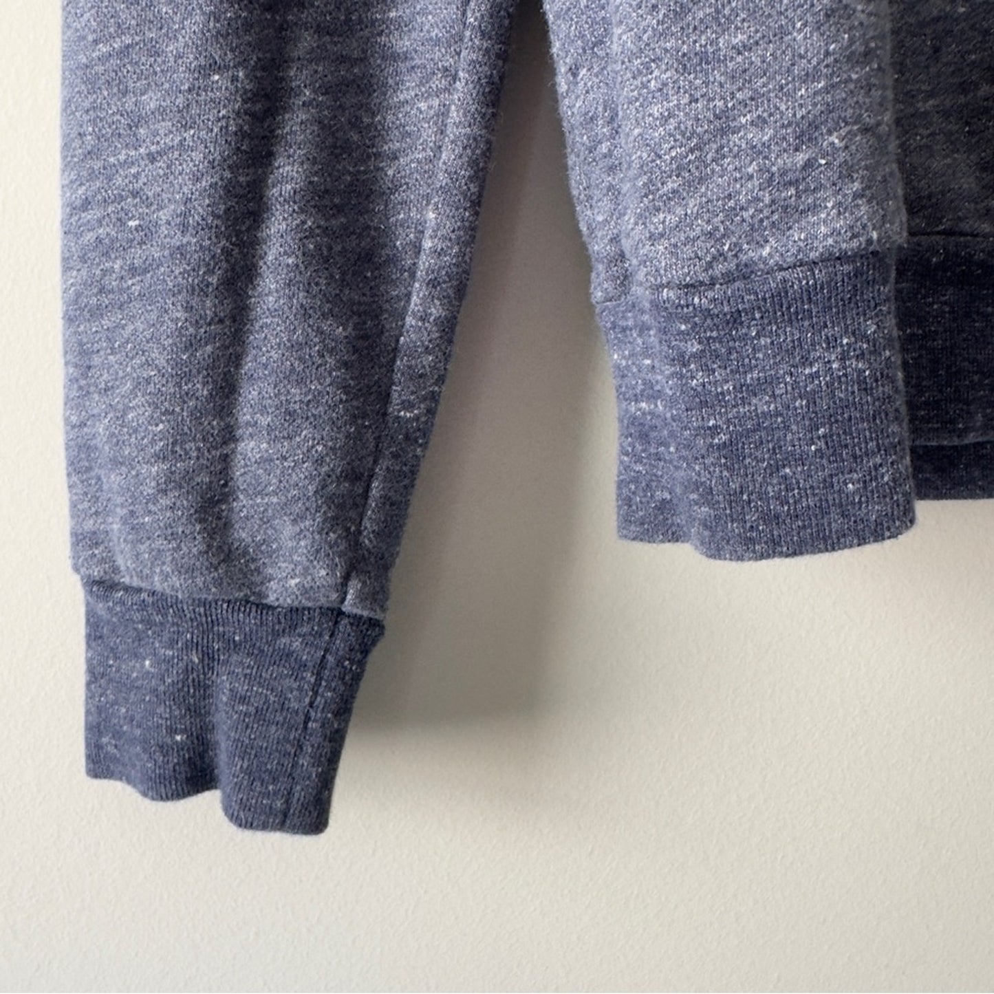 Everlane Blue Crewneck Sweater Long Sleeve Relaxed Fit Solid Casual Loungewear