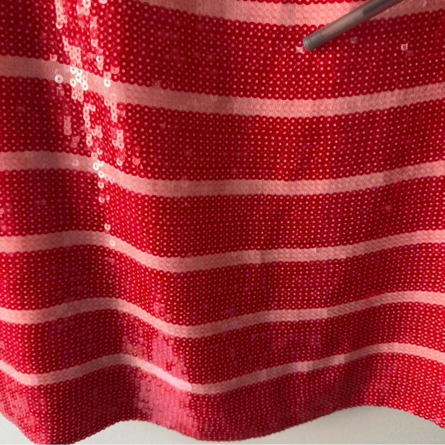 Kate Spade Red Sequin Sleeveless Sheath Dress sleeveless lined striped mini