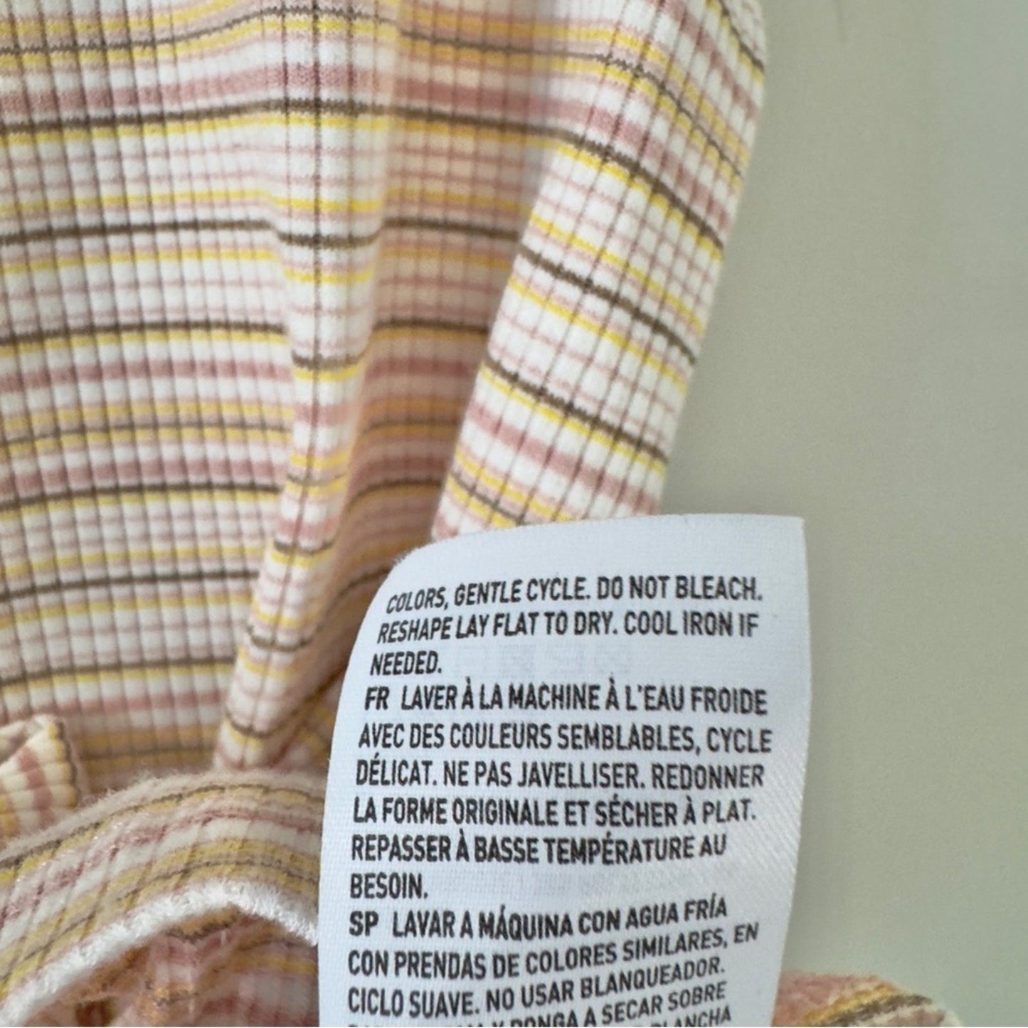 American Eagle Outfitters Striped Halter Tank Top Cropped Sleeveless Y2K Crop Ln