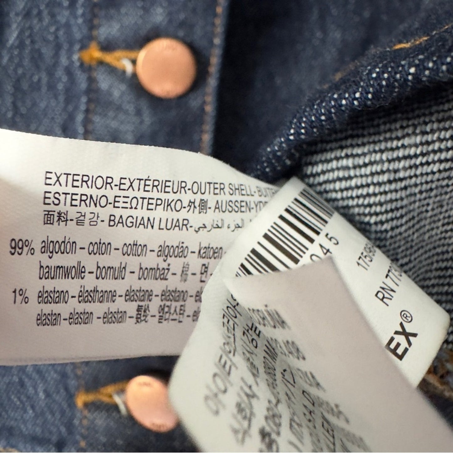 Zara Blue Denim Sleeveless Button Down Vest Top Jean Collared Collar Y2K Cotton