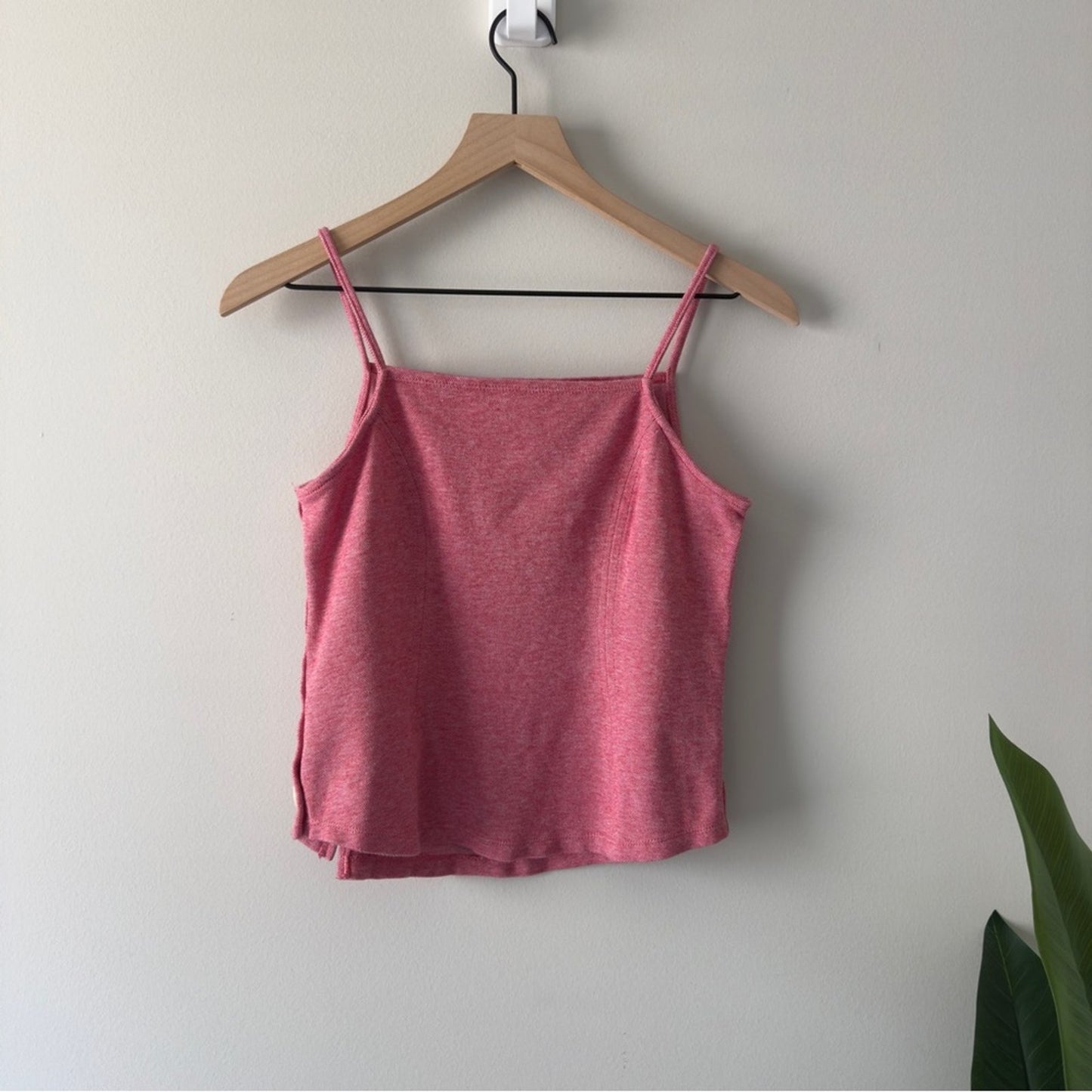 Anthropologie Meadow Rue Button Sides Camisole Tank Spaghetti Strap slit boho S
