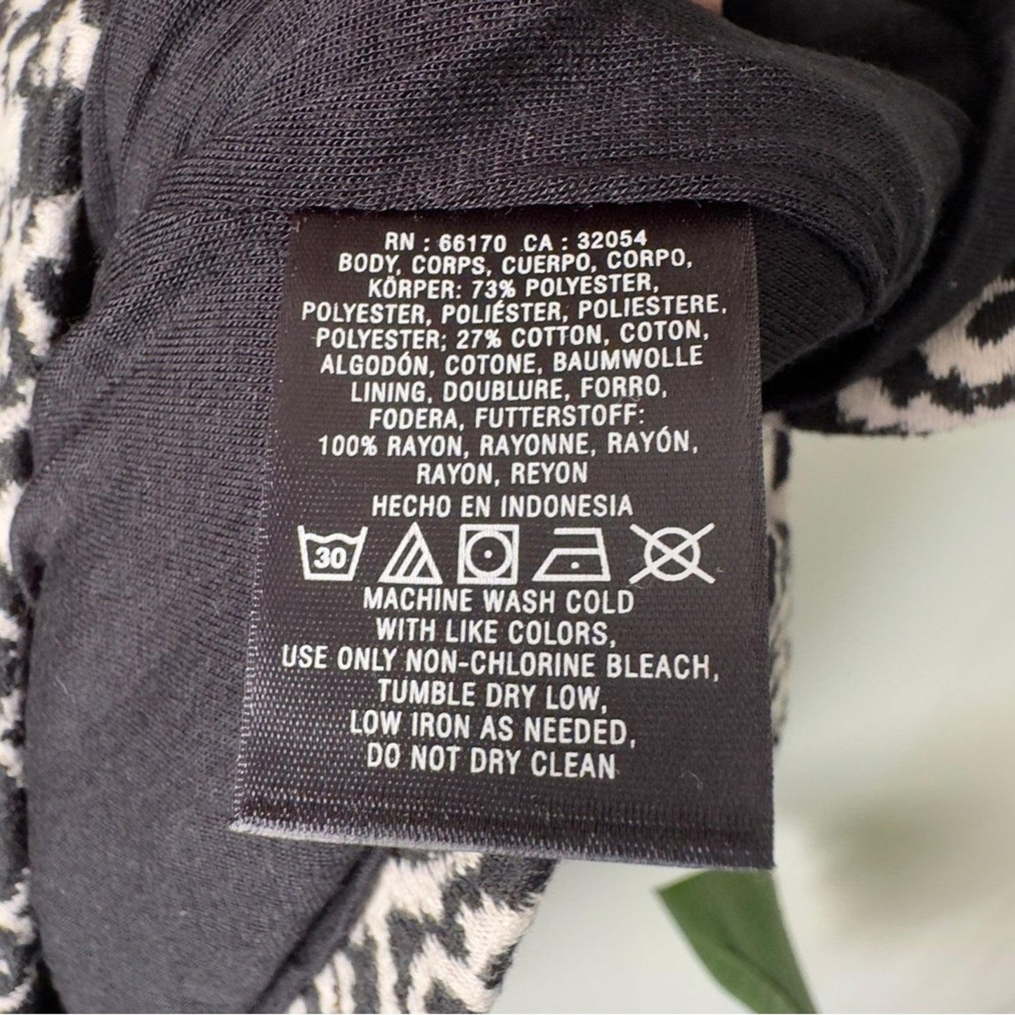 Anthropologie Deletta Black White Cutout Back Mini Dress A-Line Short Sleeve S