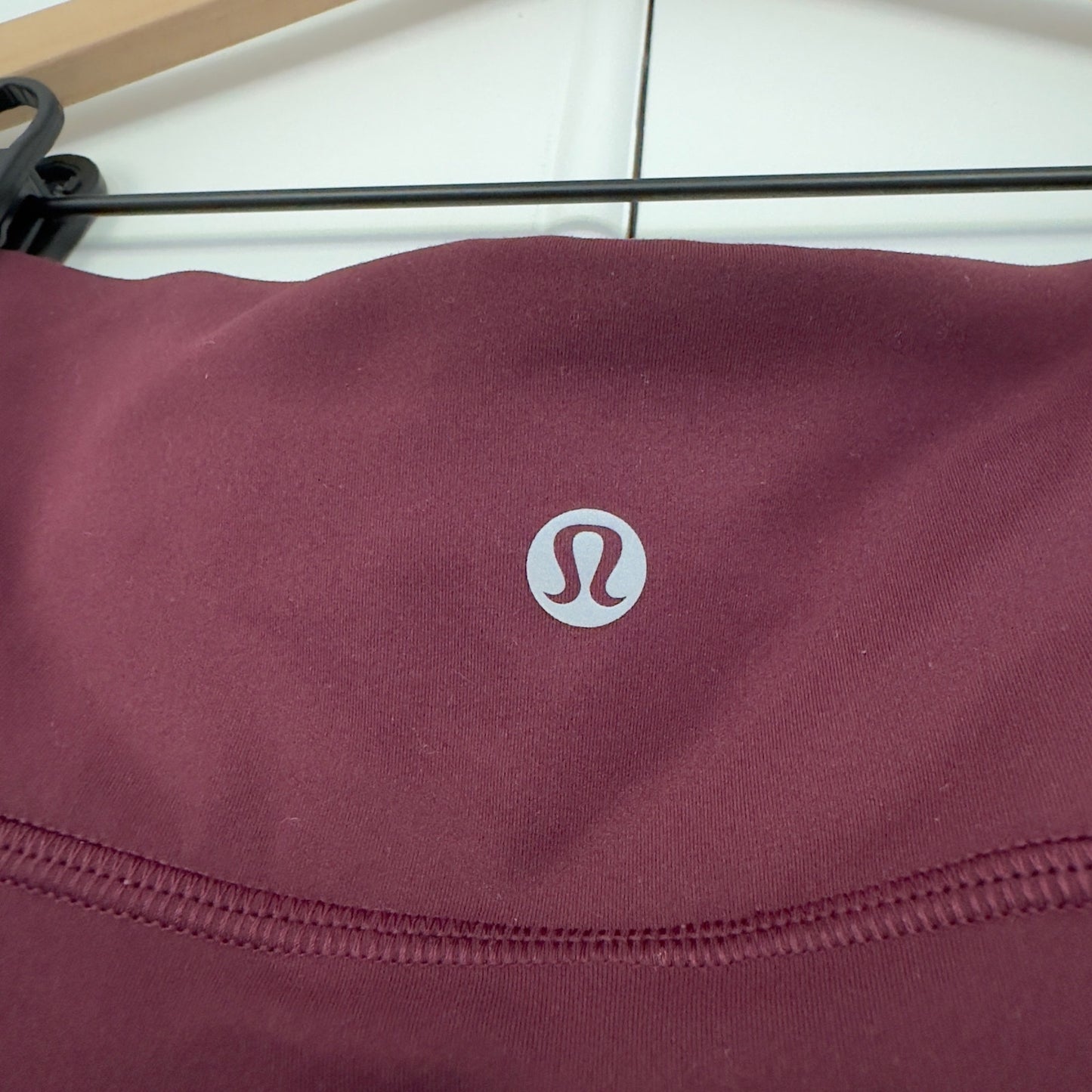 Lululemon Invigorate High-Rise Tight 25" in Red Merlot training Everlux leggings