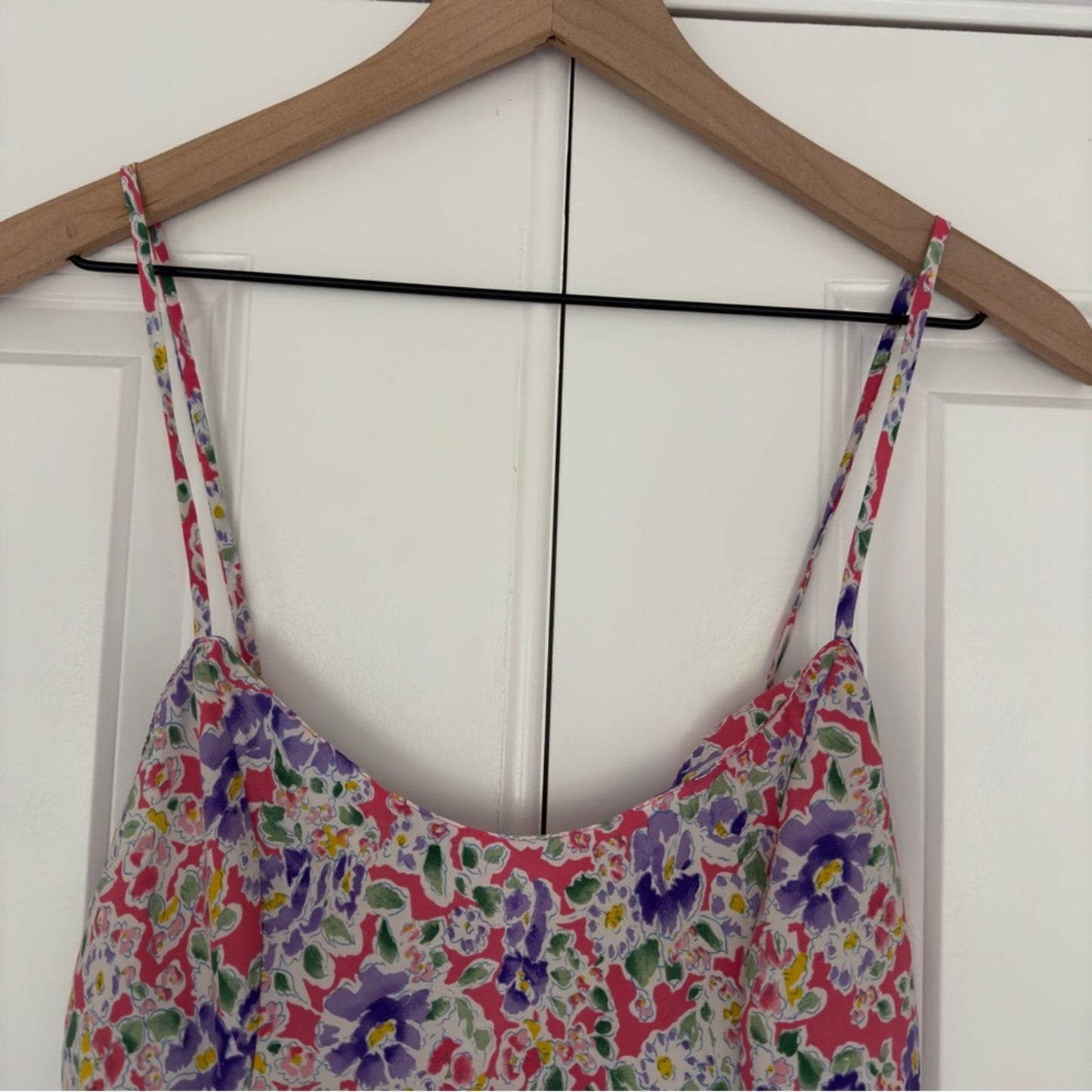 Victoria’s Secret Vintage Gold Label 90s Slip Dress Floral Lace Hem Lingerie P