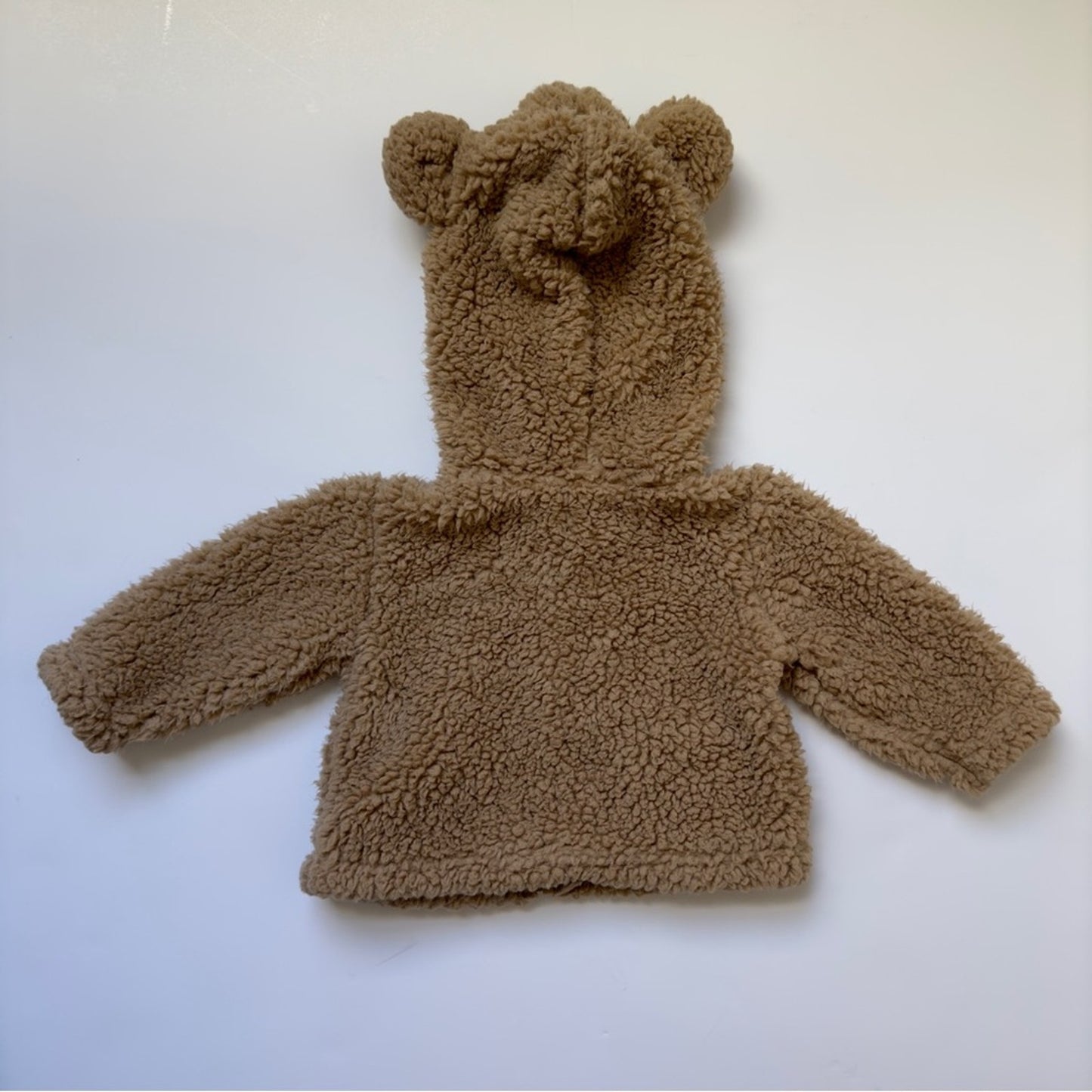 7 For All Mankind Teddy Jacket Hooded Zip Up hoodie bear ears soft pockets cozy