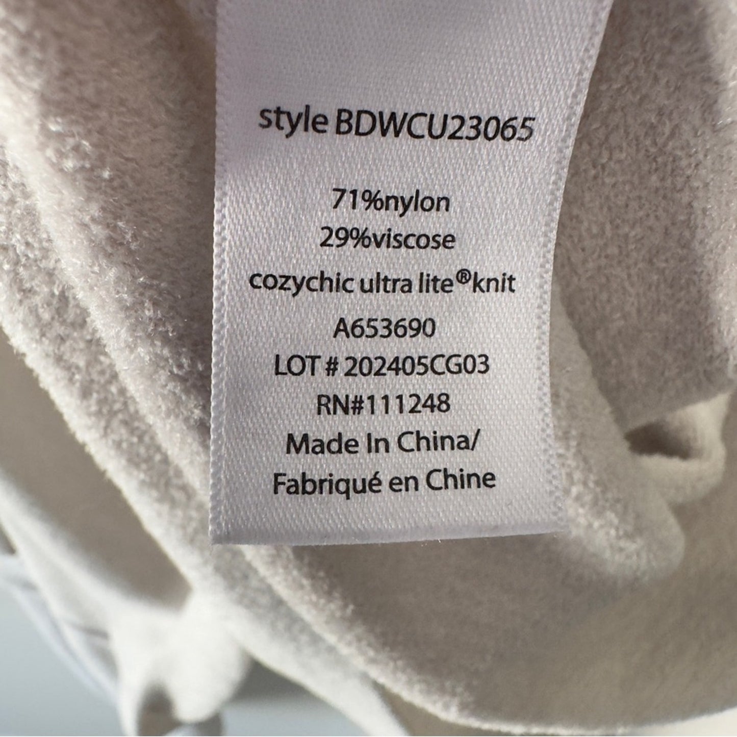 Barefoot Dreams CozyChic Ultra Lite Off-white Long Cardigan Open Front Soft 2X