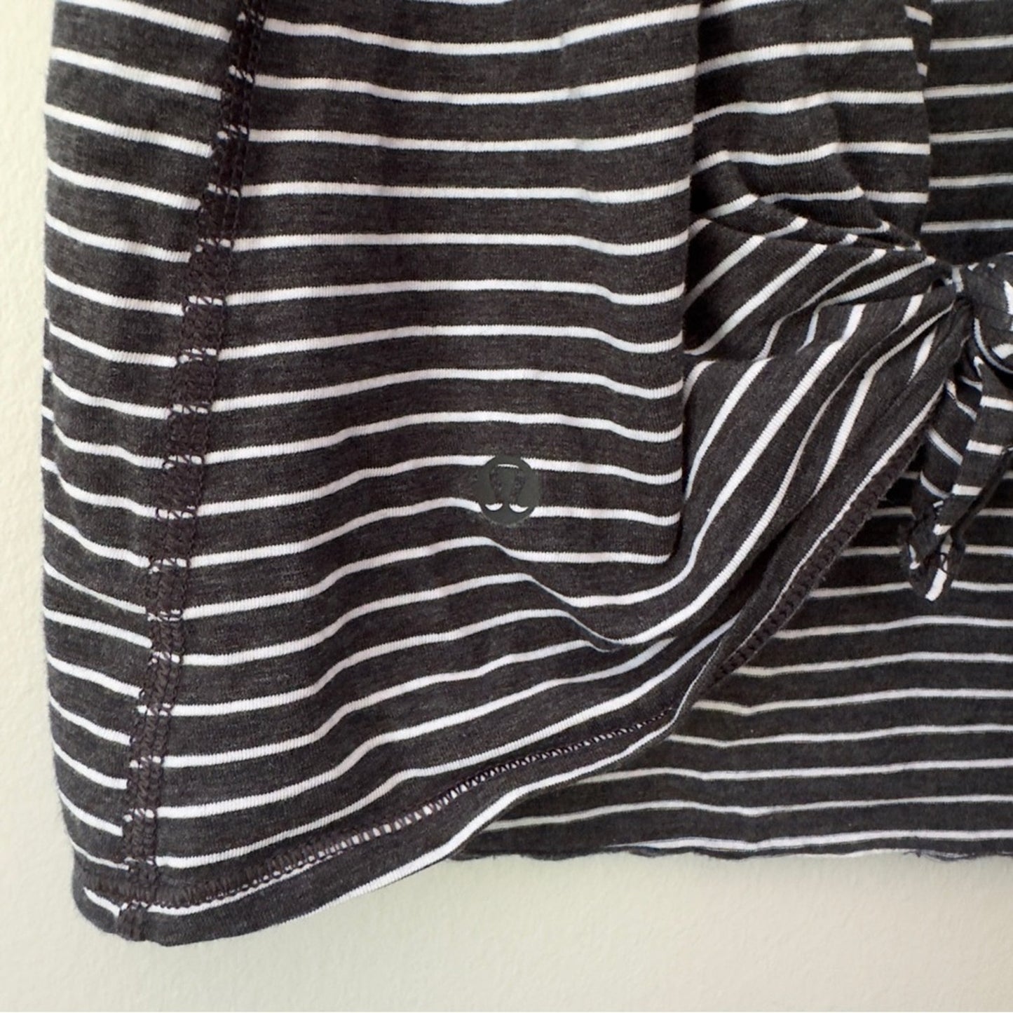 Lululemon All Tied Up Tank Modern Stripe Heathered Black White (First Release)