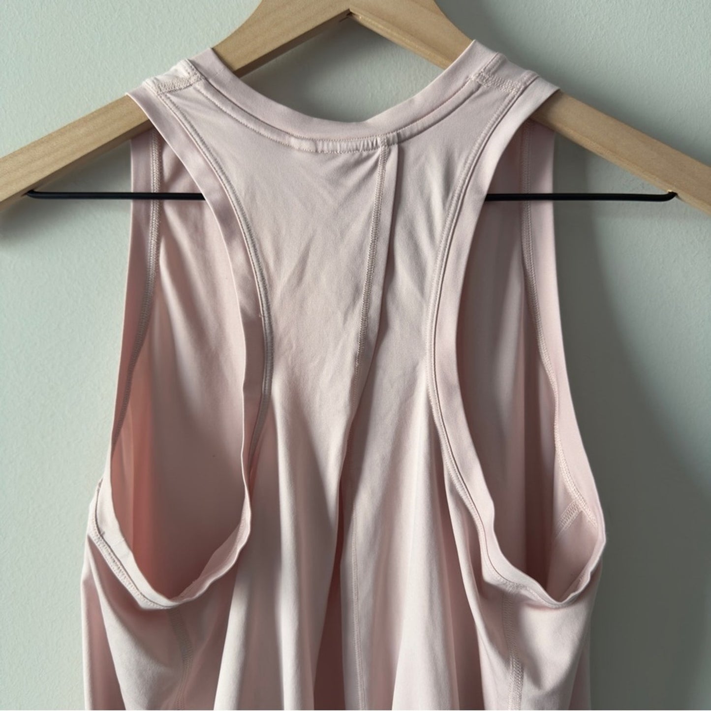 Lululemon All Tied Up Tank in Petals Pink Sleeveless Athletic Top Tie Cutout