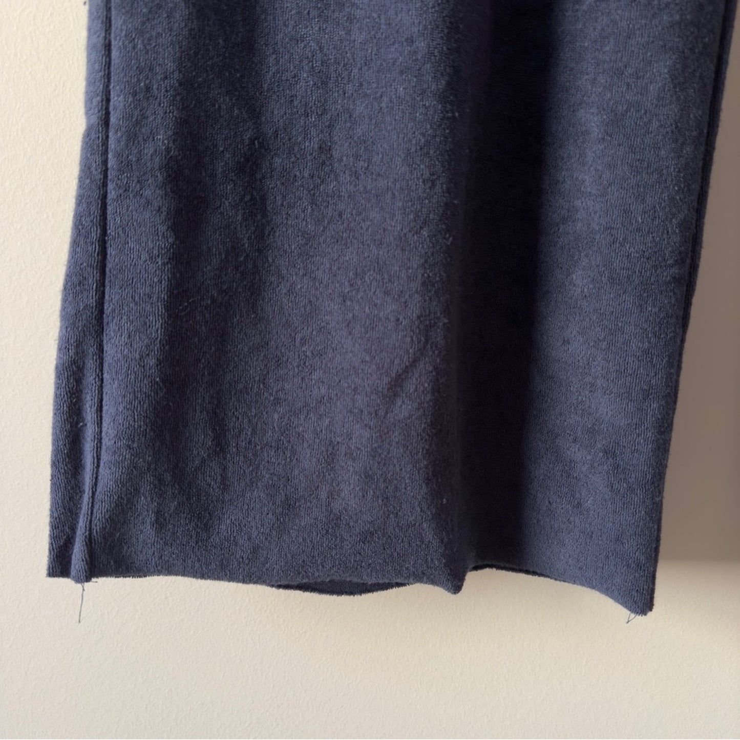 Free People FP Movement Summer Tide Pants in Midnight Navy Terrycloth wide leg