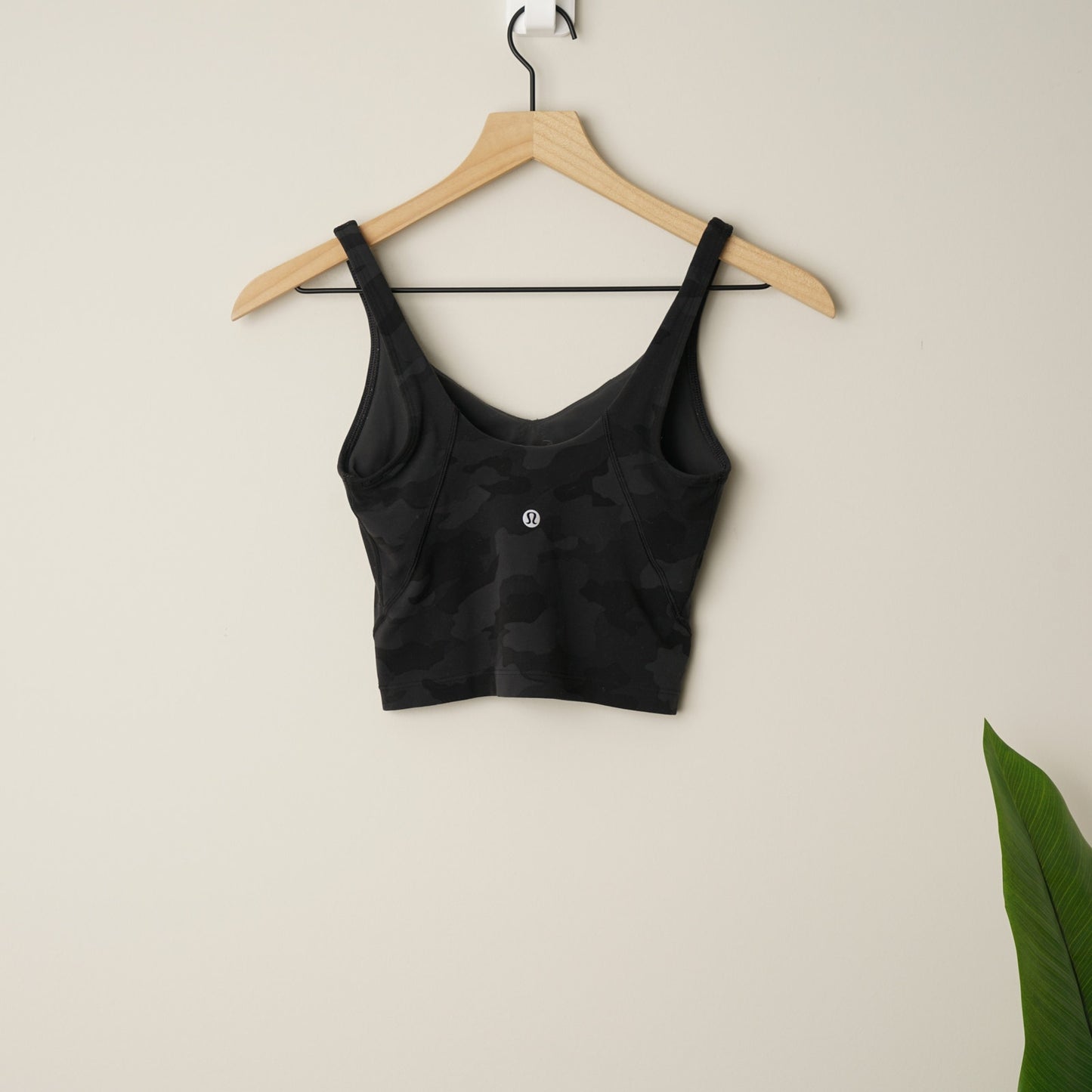 Lululemon Align Tank Top in Heritage 365 Camo Deep Coal Multi Yoga Stretch Crop
