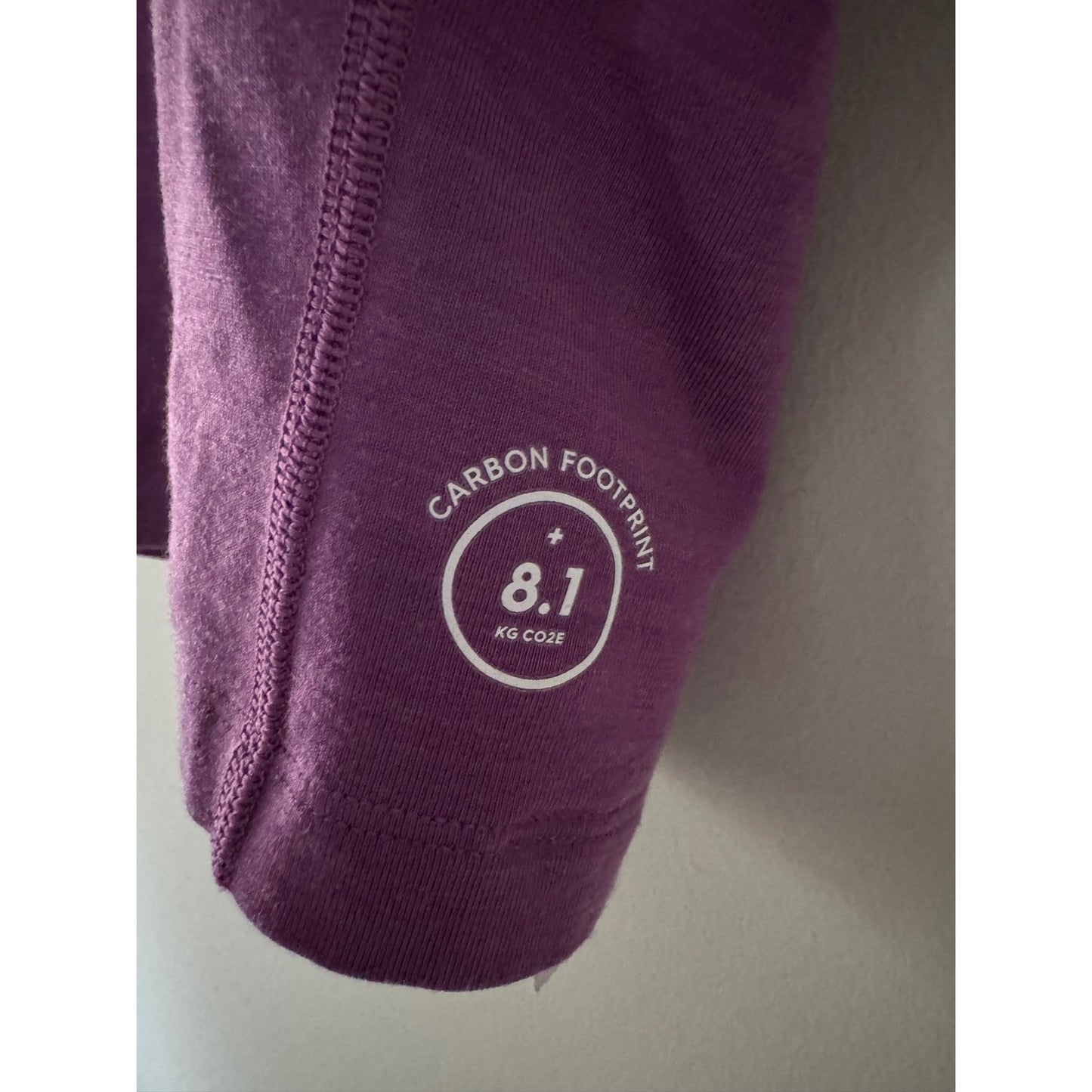 Allbirds Natural Run Form Tank Top Cropped Purple Lyocell Merino Wool Stretch XS