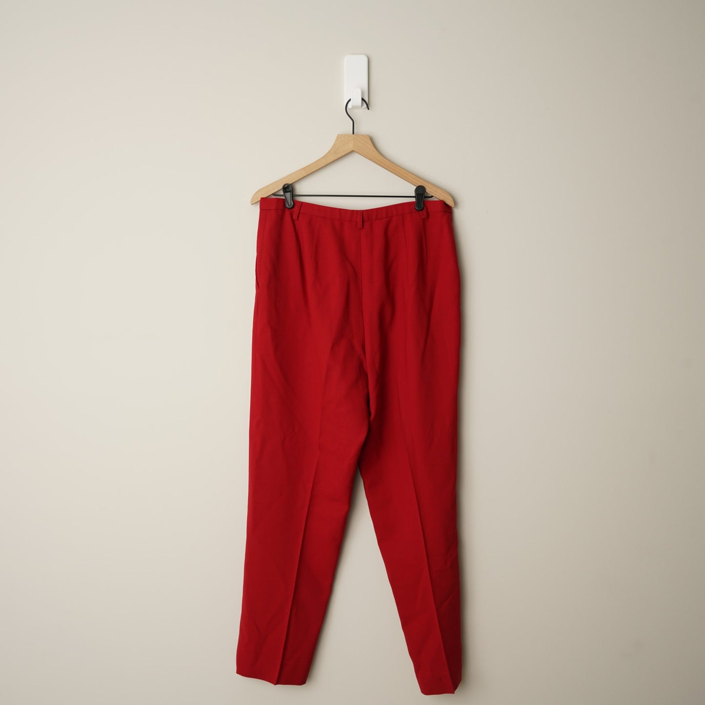 Vintage 90s Pendleton 100% Virgin Wool Dress Pants Pockets Zip Button Solid EUC