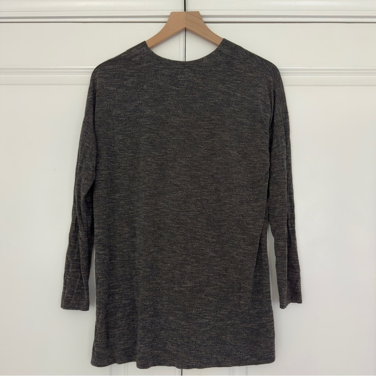 Anthropologie Dolan Button Front Tunic Cardigan Long Sleeve Stretch Solid Casual