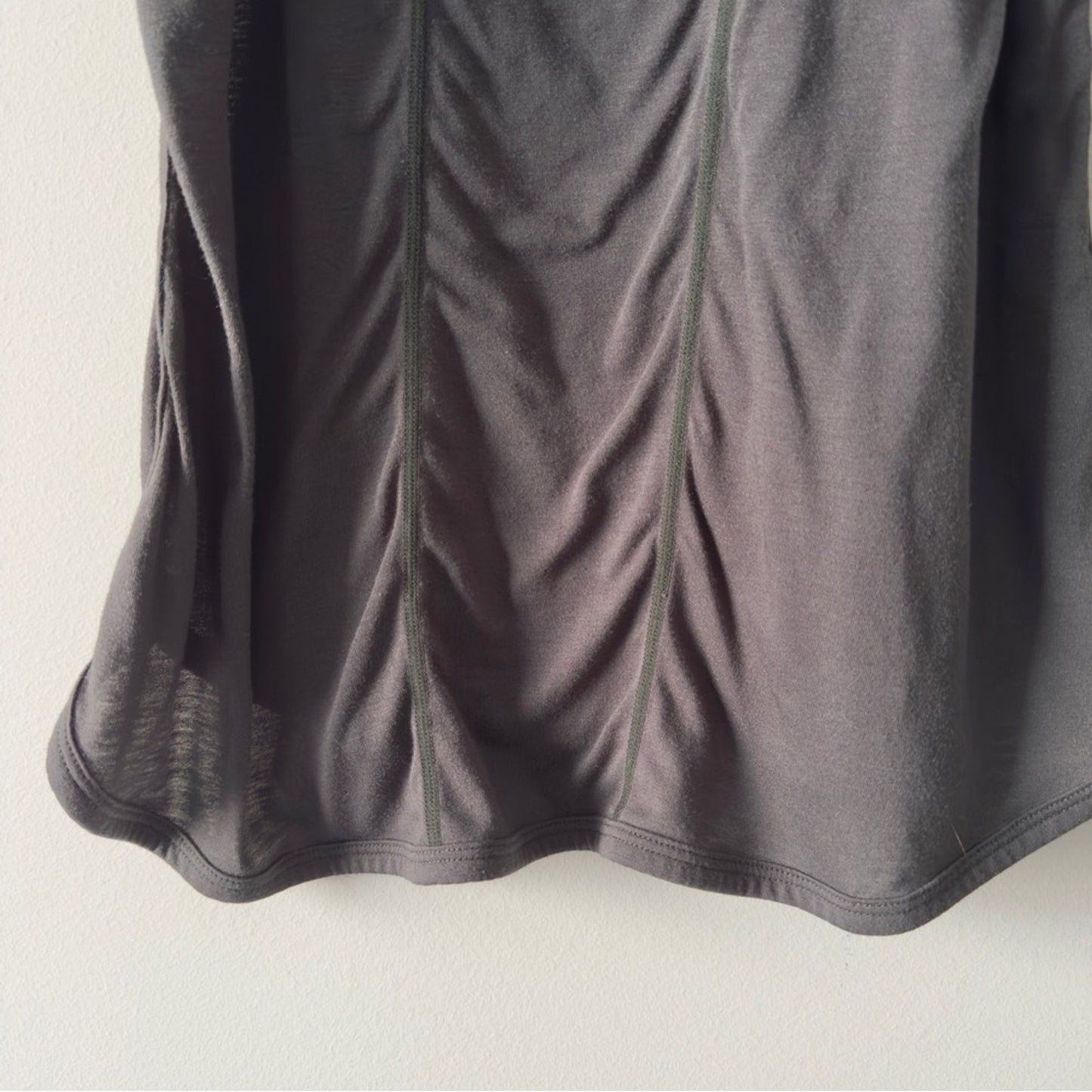 Sweaty Betty Athletic Tank Top Sleeveless casual activewear solid ruched back S