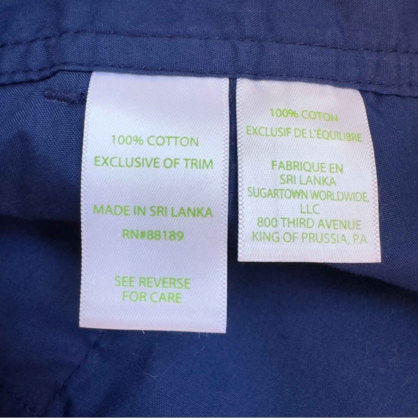 Lilly Pulitzer The Callahan Short 100% Cotton Floral Button Zipper Zip Colorful
