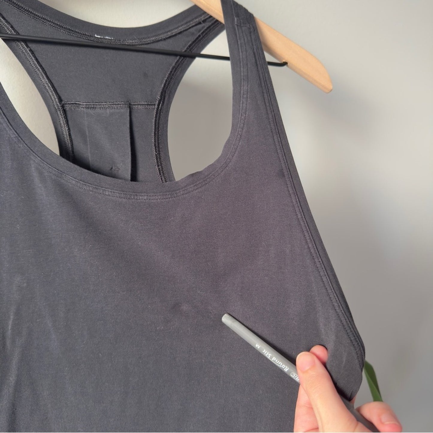 Lululemon Love Tank *Pleated in Black (First Release) Sleeveless Top Pima Cotton