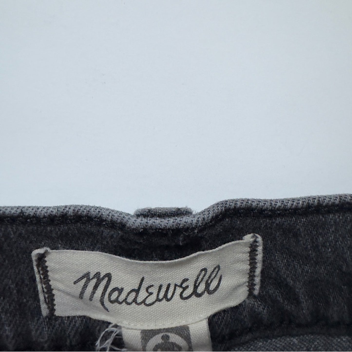Madewell The Perfect Vintage Jean Denim Jeans zip button logo belt loops cotton