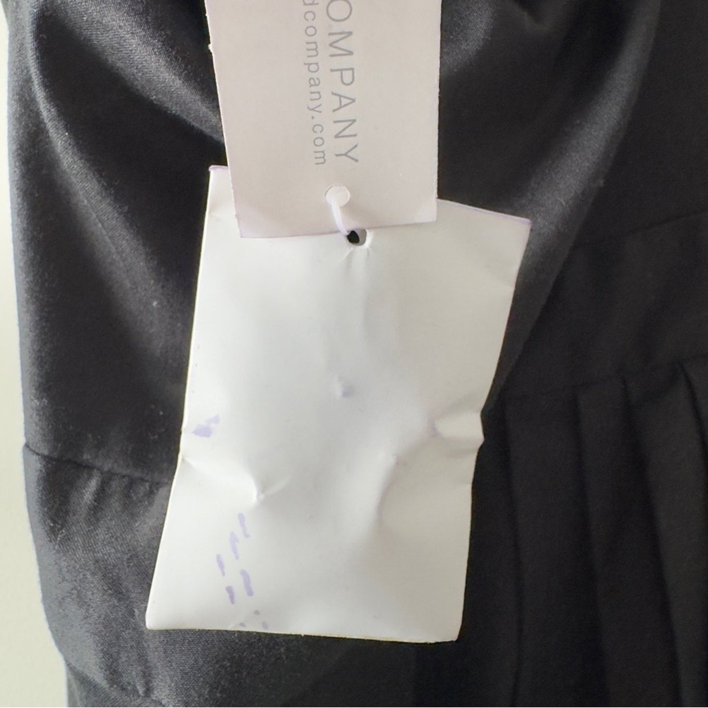 Vintage 2000s Y2K New York & Co. Black and White Strapless Dress Mini Ruffle NWT