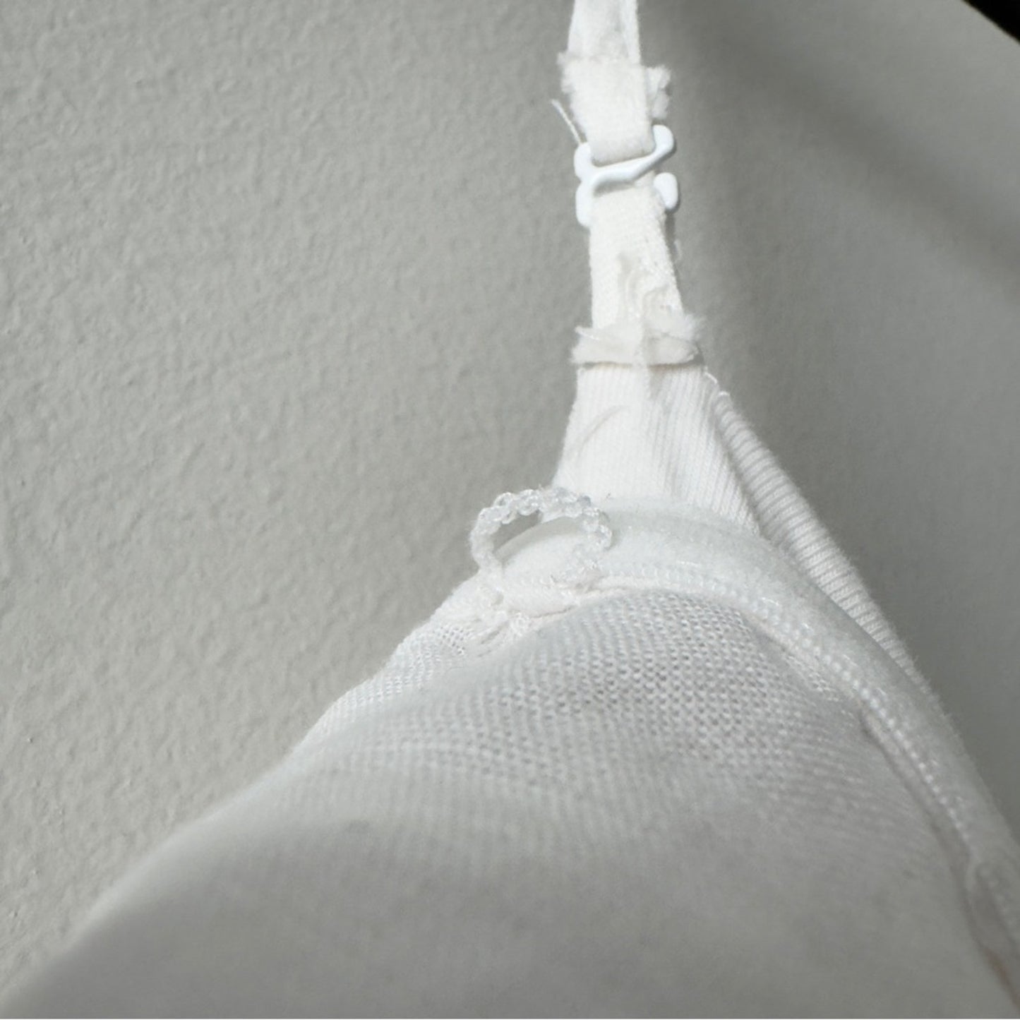 Anthropologie White tie wrap Smocked back crop Top adjustable spaghetti straps M