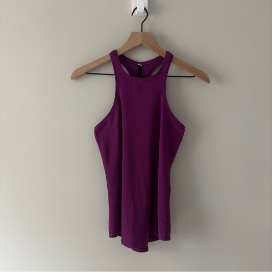 Lululemon Simply Bare Tank in Aurora / Black Nulu Racerback Top Yoga Athletic