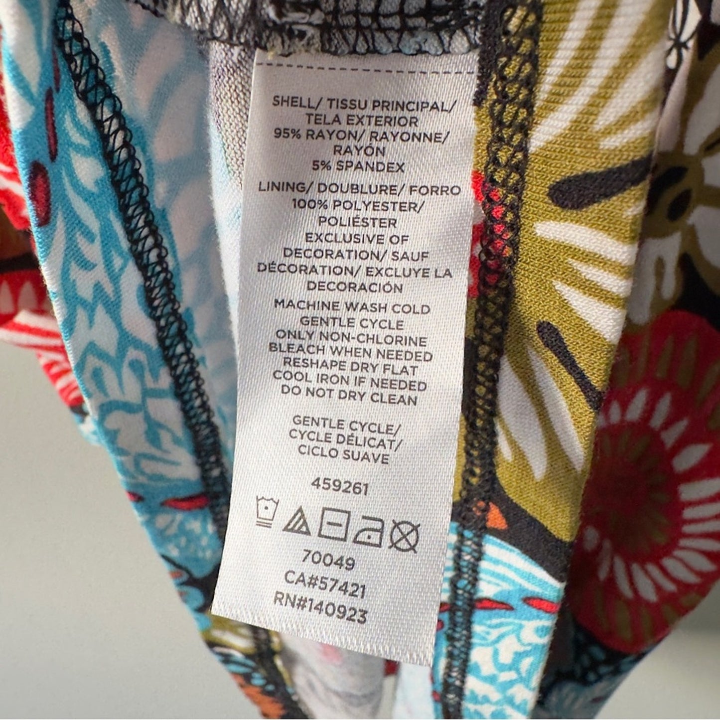 Loft Floral Halter Dress Mini tropical spaghetti strap tiered stretch summer NWT