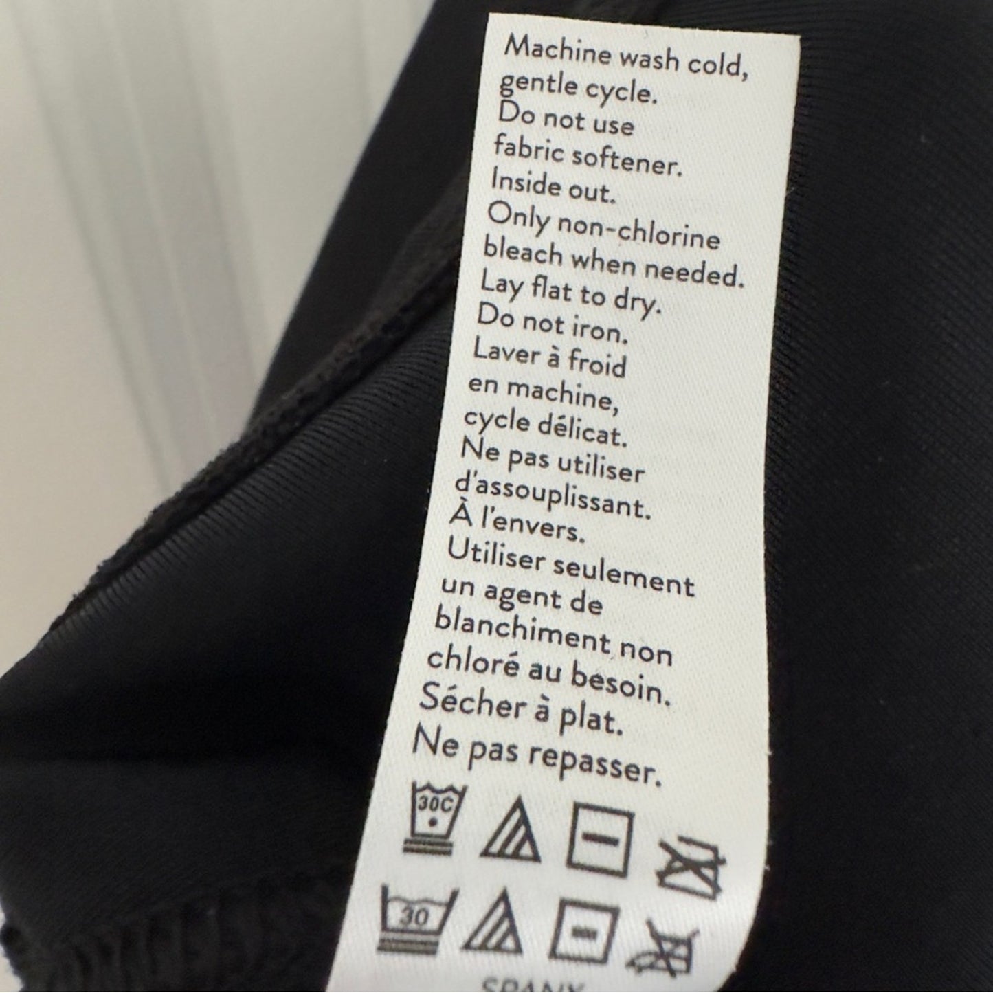 Spanx High Rise Faux Leather Athletic Leggings Stretch Spandex Skinny Athleisure