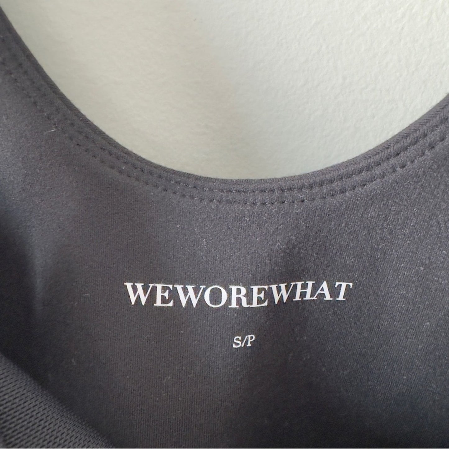 Revolve WeWoreWhat Black Sleeveless Mesh Panel Shorts Romper Stretch Athletic S