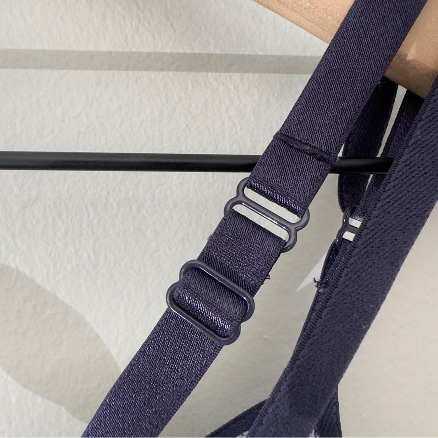 Lululemon If You’re Lucky Bra in Moody Mirage White Deep Navy/Slate/Naval Blue 8