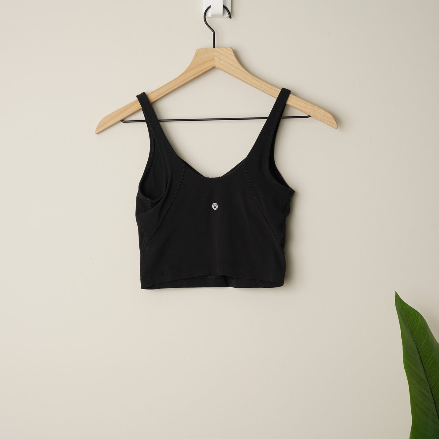 Lululemon Align Tank in Black Stretch Yoga Solid Athletic Sleeveless Top Cropped