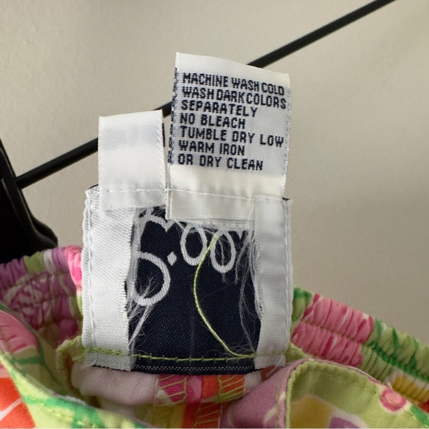 Lilly Pulitzer Vintage 2000s Capris Frog Print Summer Floral Bows Lace Zipper 3T