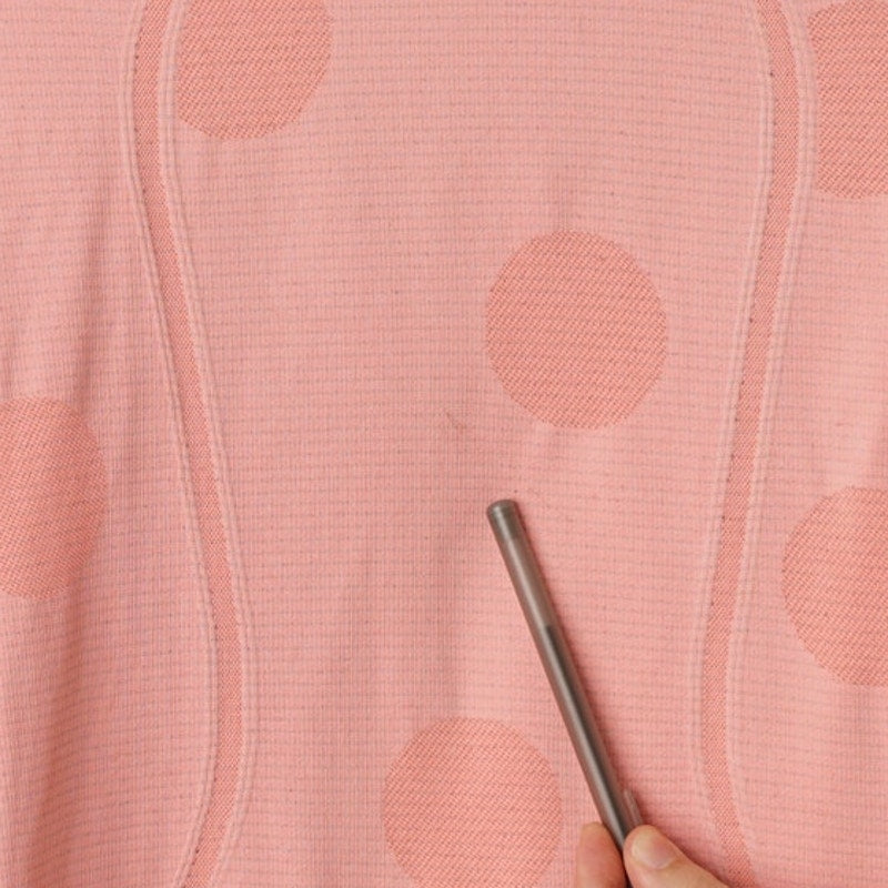 Lululemon Run: Swiftly Tech Short Sleeve in Pop Orange Polka Dot Running Active