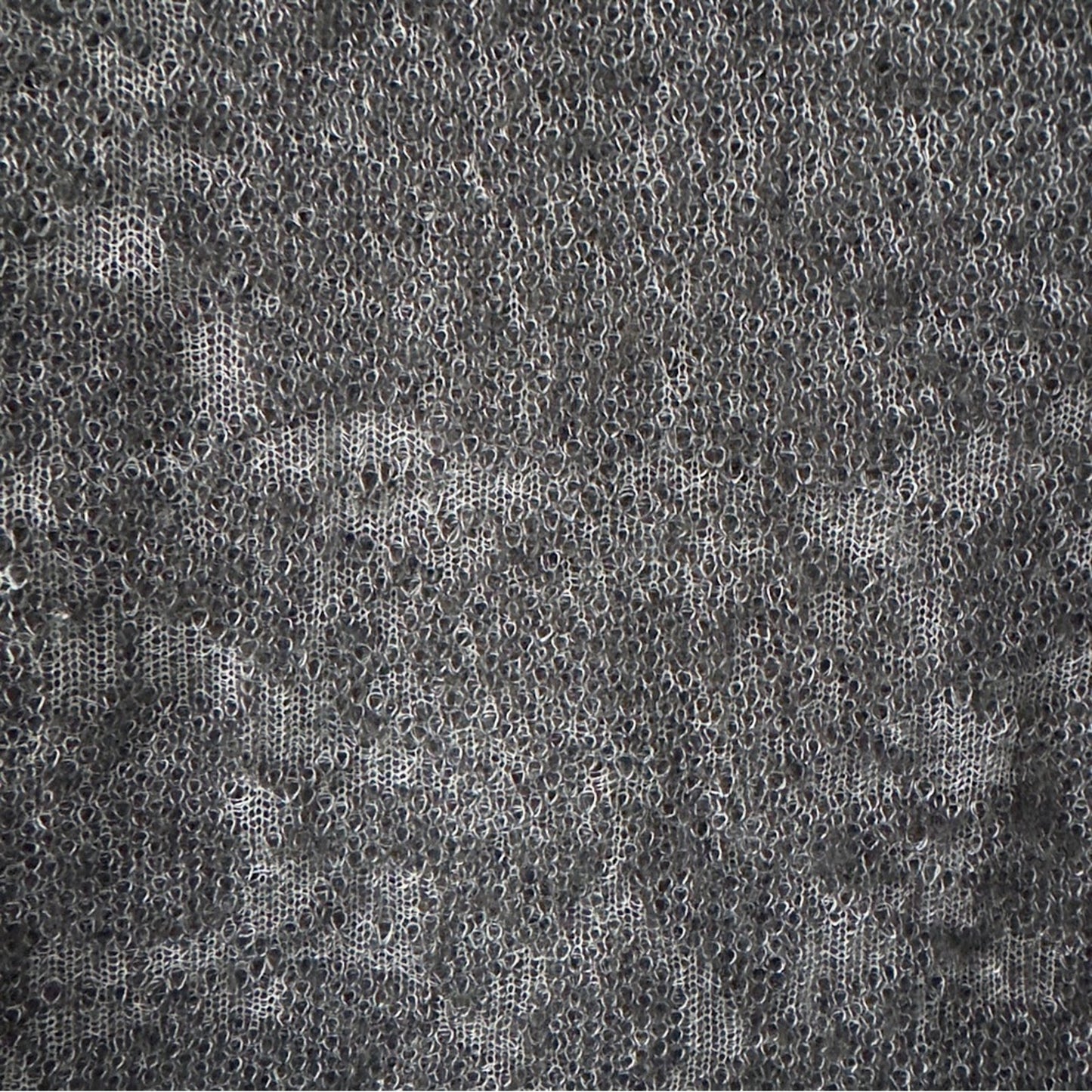 Anthropologie Merino Wool Stylish Gray Sweater textured long sleeve mock neck S