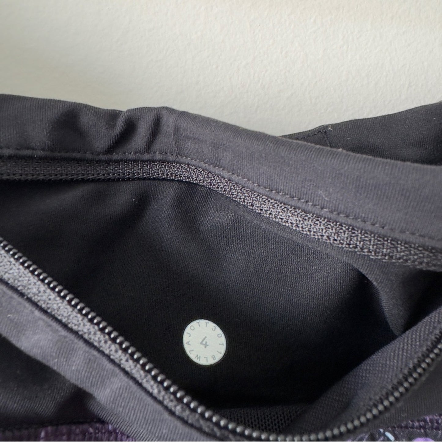 Lululemon Speed Up Short *Long 4" in Memoir Multi Purple / Black athletic Shorts