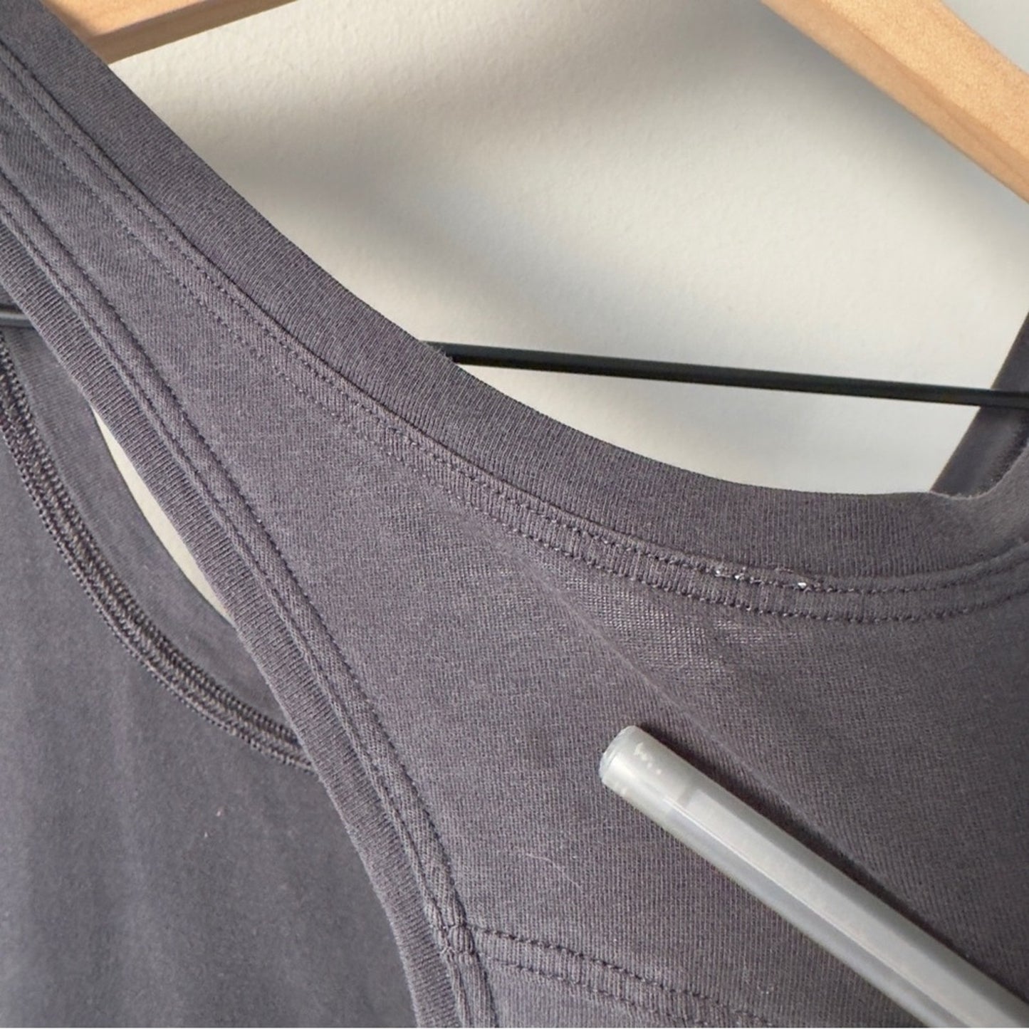 Lululemon Love Tank *Pleated in Black (First Release) Sleeveless Top Pima Cotton