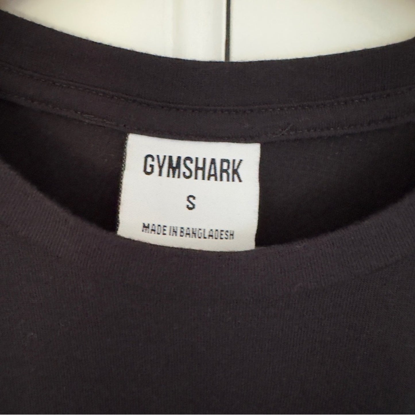 Gymshark sleeveless athletic tank top gym workout black orange Athleisure active