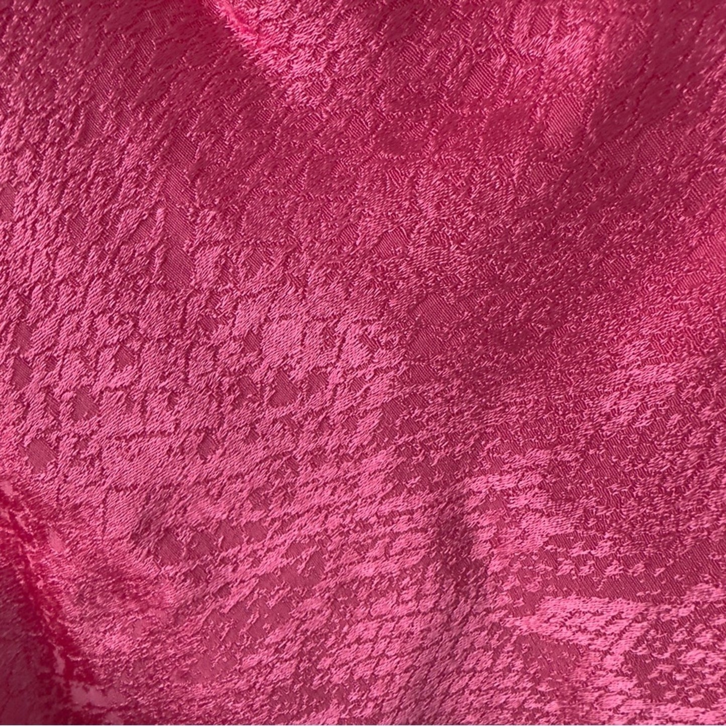 Zara snake print Satin hot Pink Slip Dress faux wrap spaghetti straps mini party