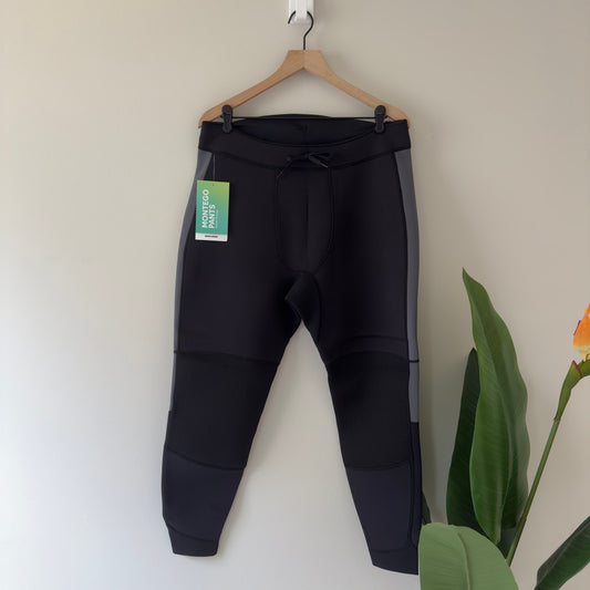 Sea-Doo Montego Pants Men’s Black Grey 3mm Neoprene fitted durable UV protect XL