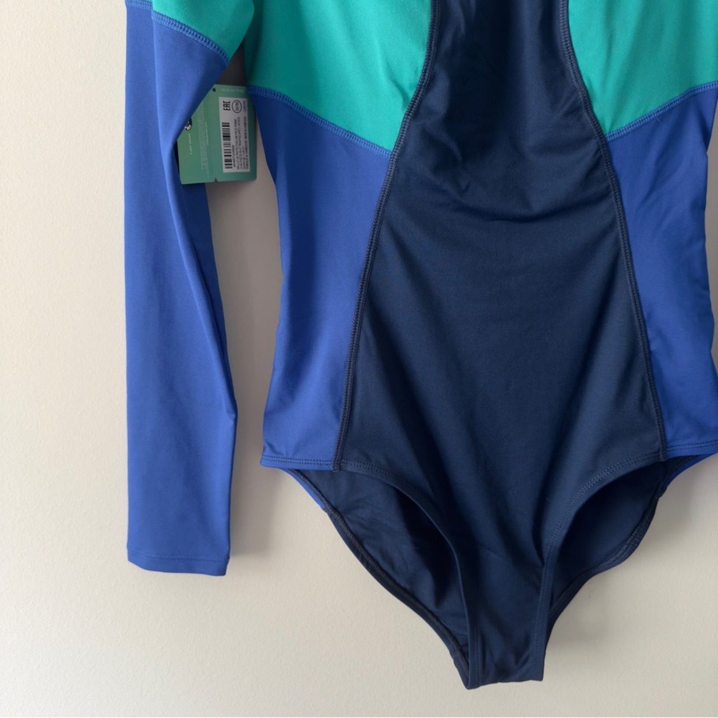 Sea-Doo Women’s One-Piece Suit Rashguard Marine/Navy Watersports Long Sleeve NWT